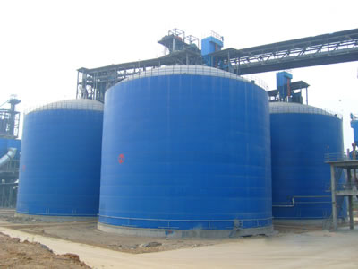 东海水泥钢板库改造