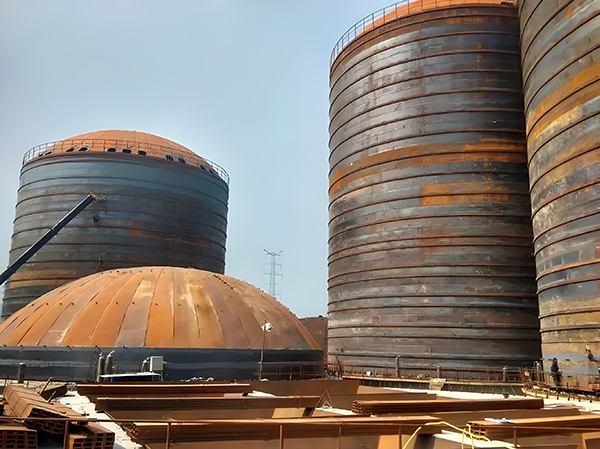 东海焦粉钢板仓